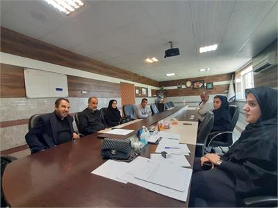 بازدید تیم مدیریت اطلاع رسانی پزشکی از کتابخانه مرکز آموزشی درمانی فارابی